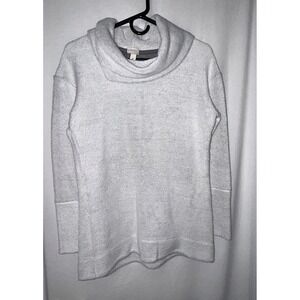 Merona White Cowl Neck Sweater
